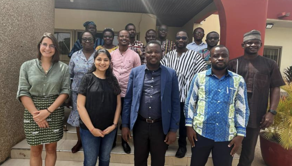 Attendees of IPA Ghana Training