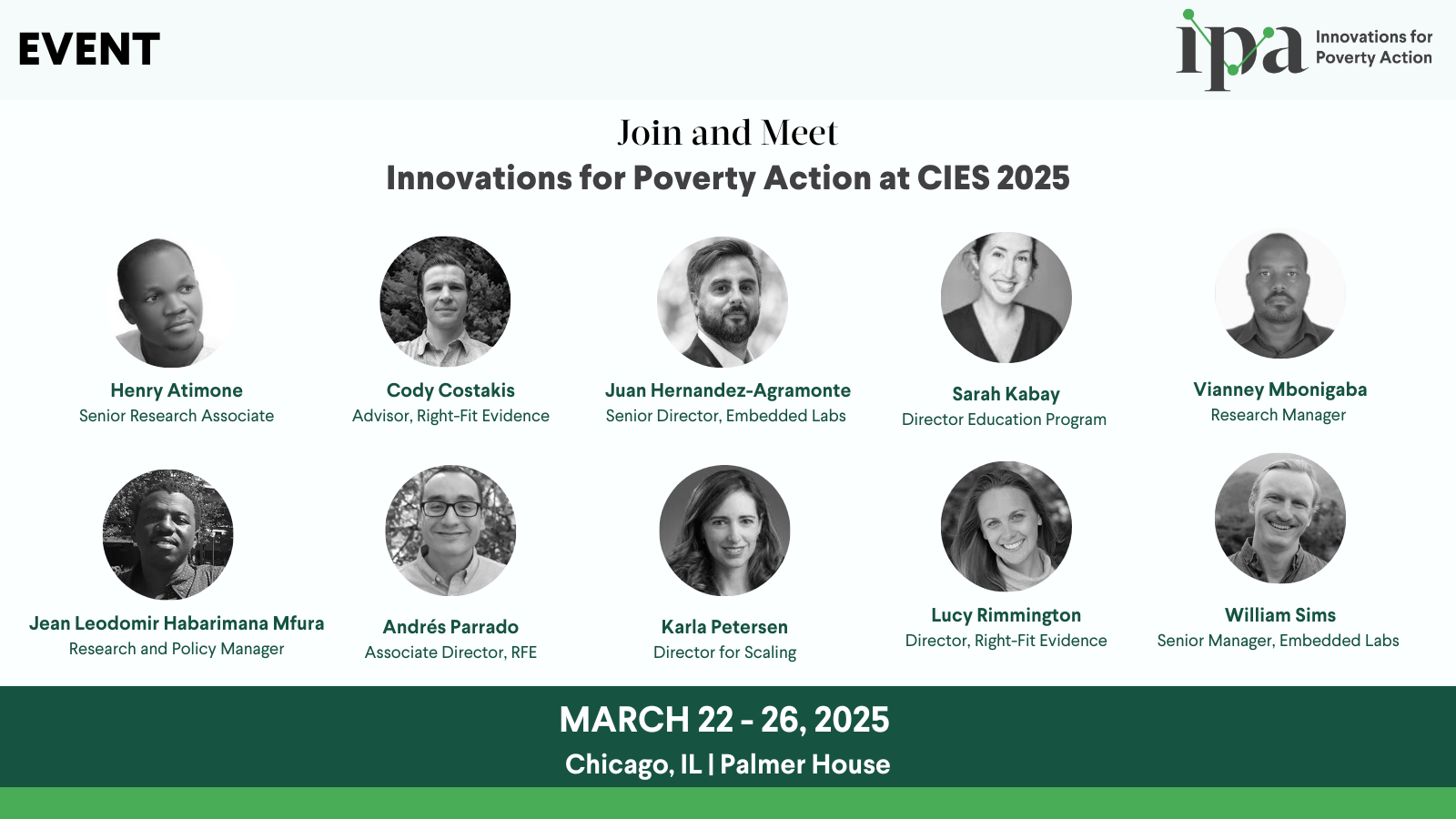Join and Meet IPA at CIES 2025
