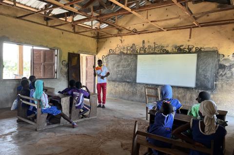 A Differentiated Learning classroom.