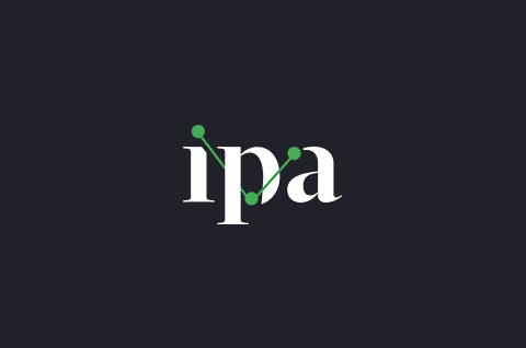 IPA logo on a black background