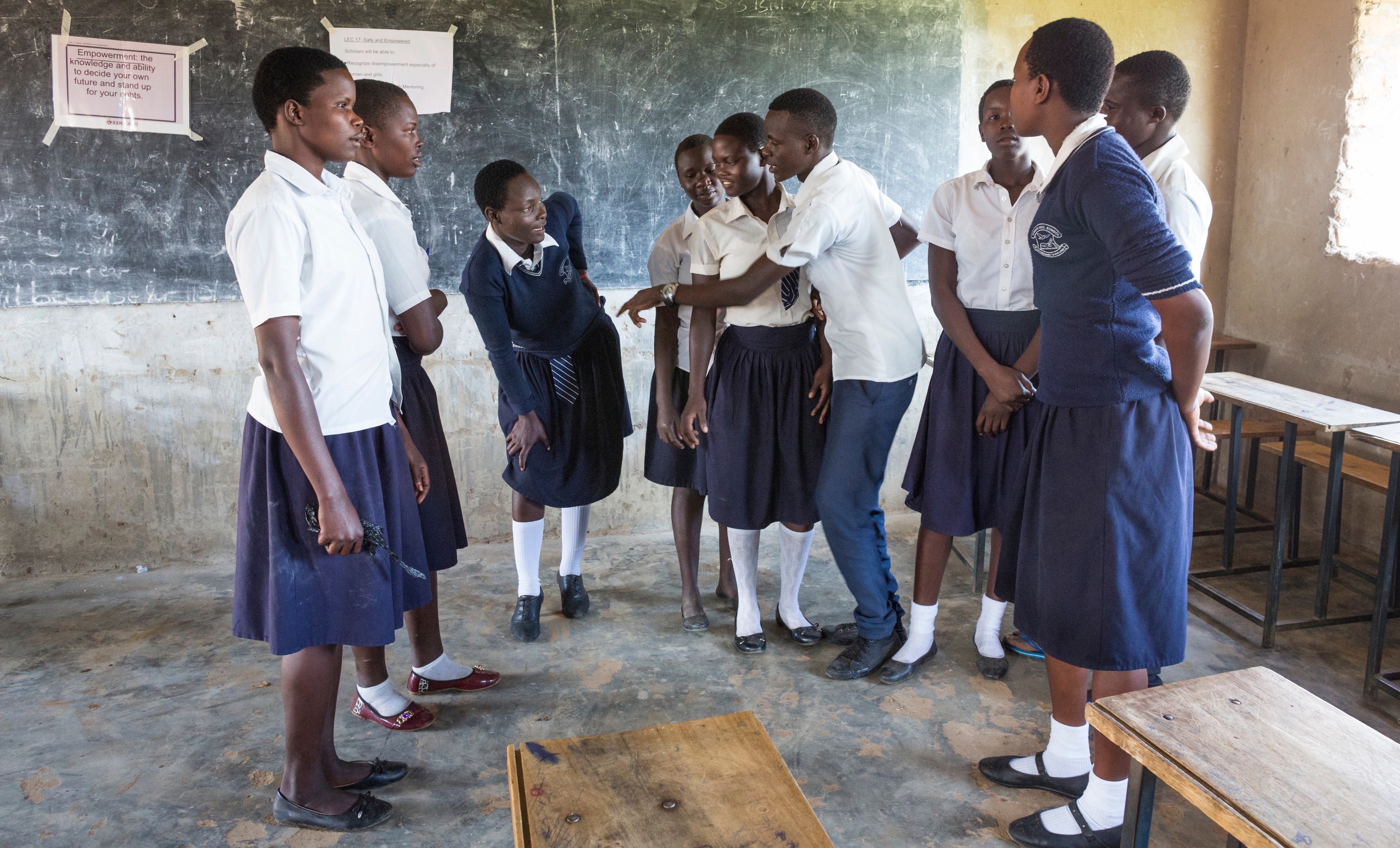Uganda — ¡Educar! Programa de escuela secundaria - región de Soroti