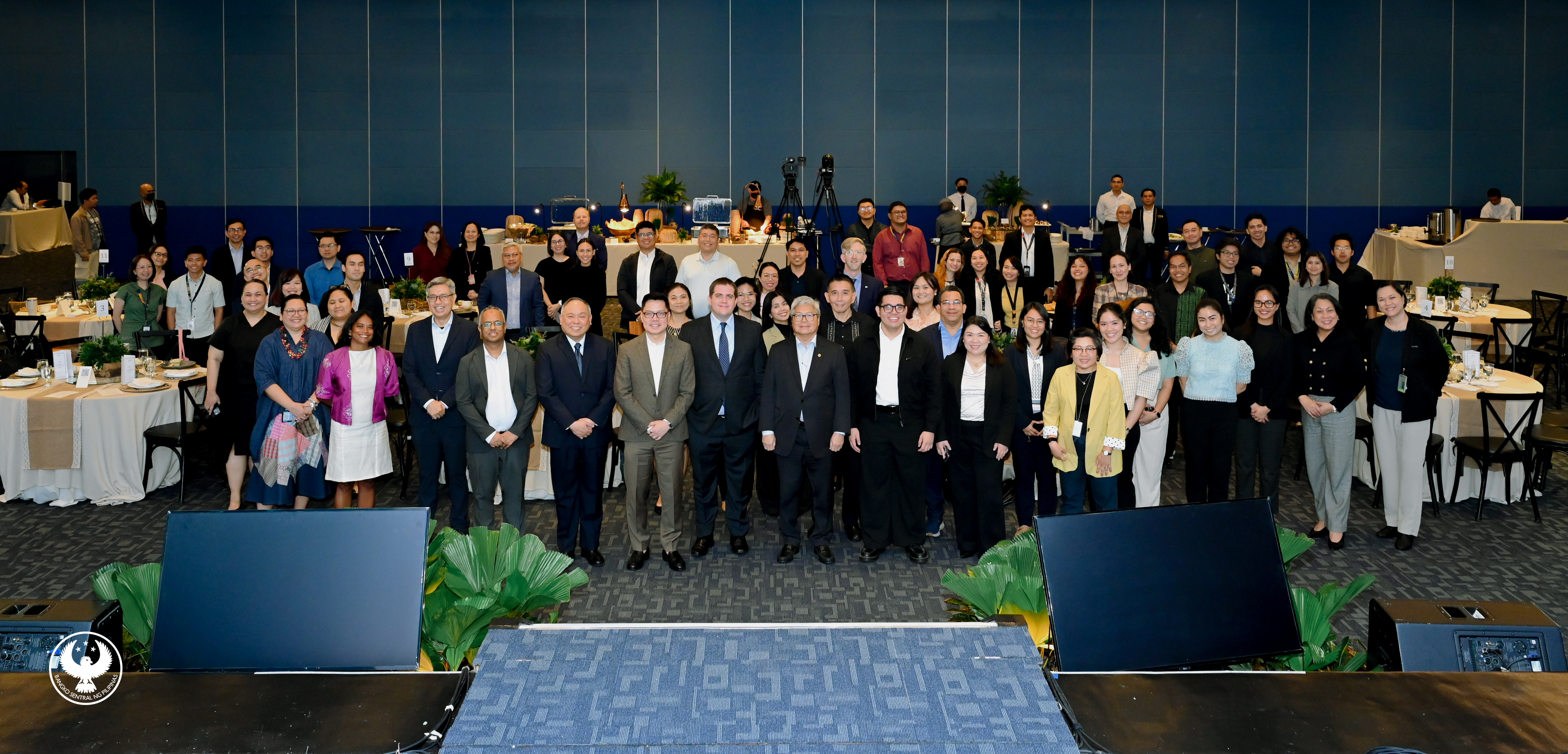Group photo of attendees at the event, courtesy of BSP