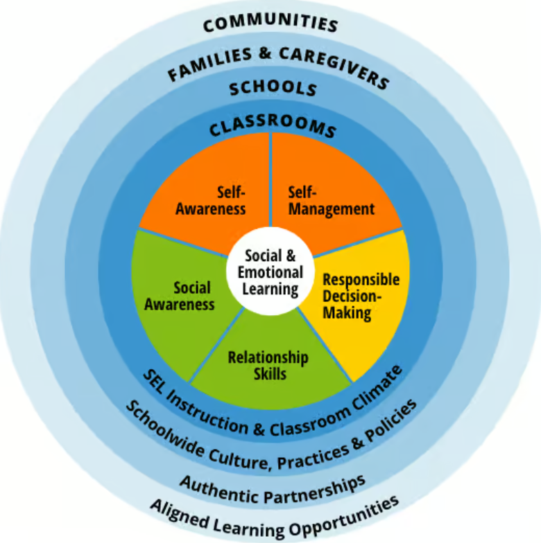 CASEL framework wheel image from CASEL website