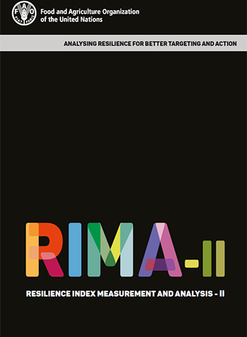 Thumbnail image of front cover page of the RIMA-II publication on the FAO website