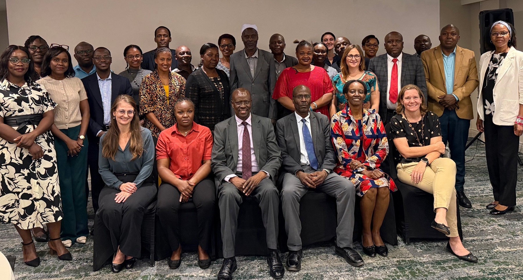 Group photo of attendees at the event