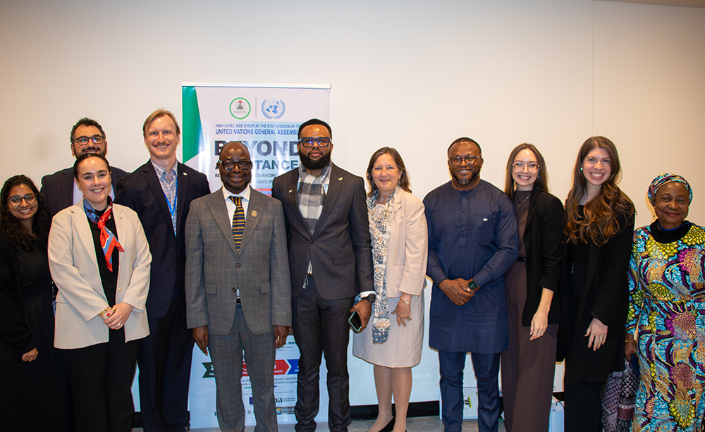 Group photo of attendees at the event