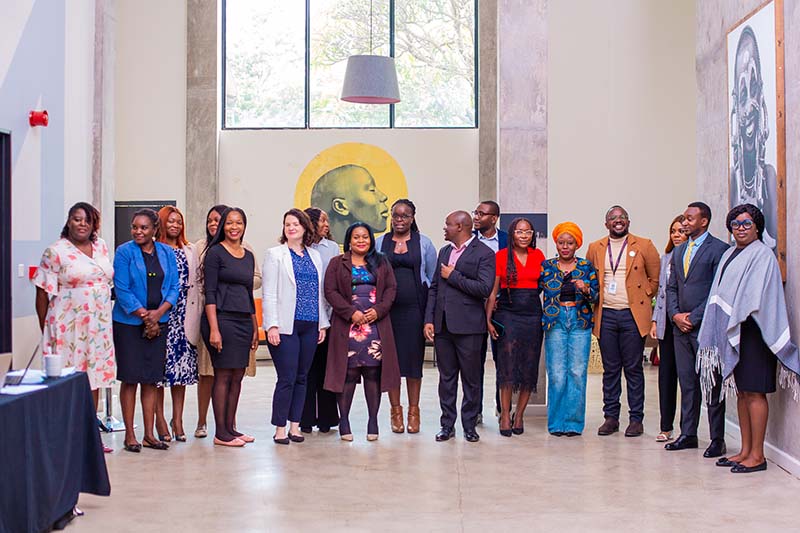 Group photo of attendees at the event
