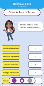 An activity in the Kuska app