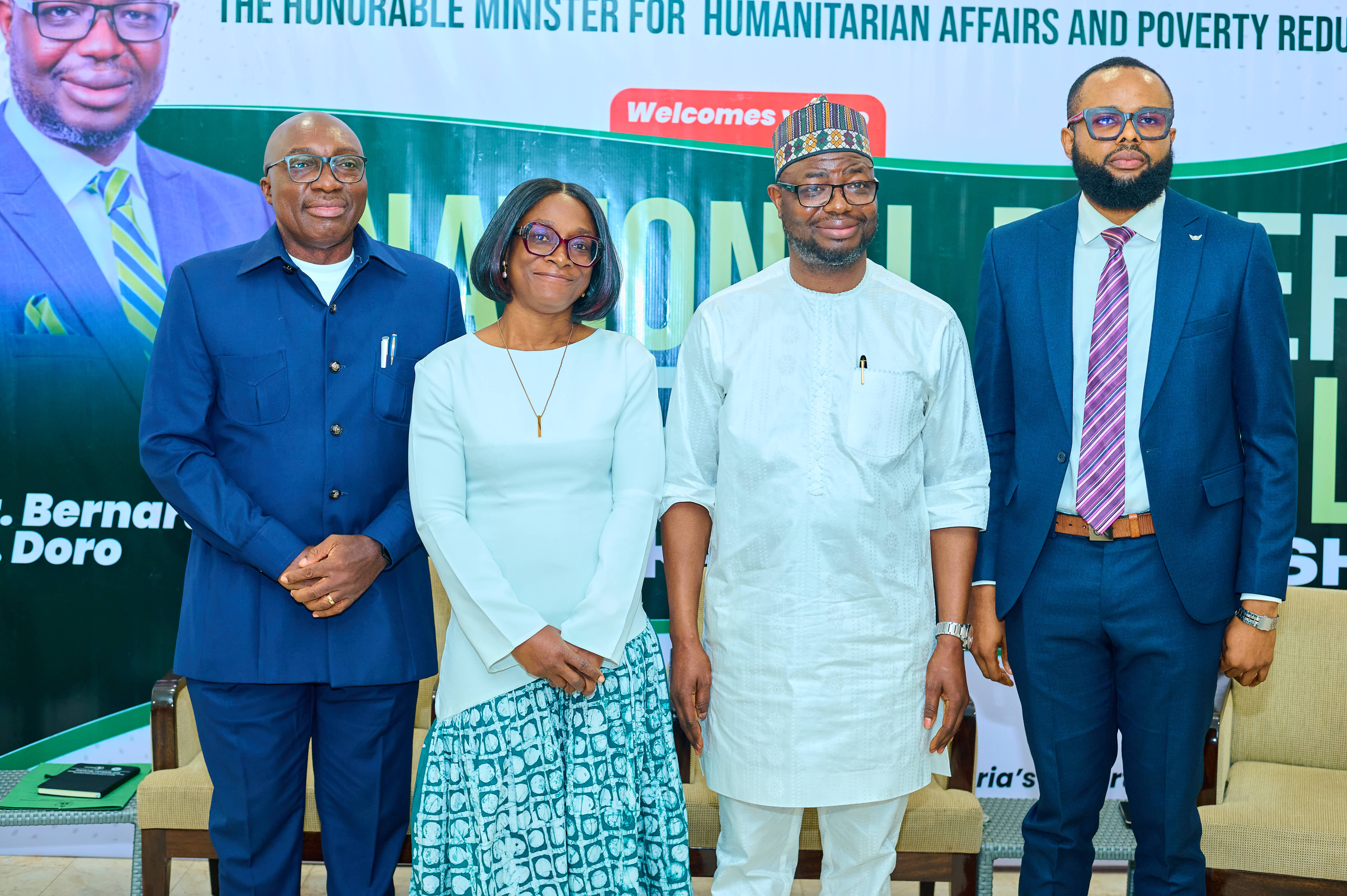IPA staff with Minister at the event