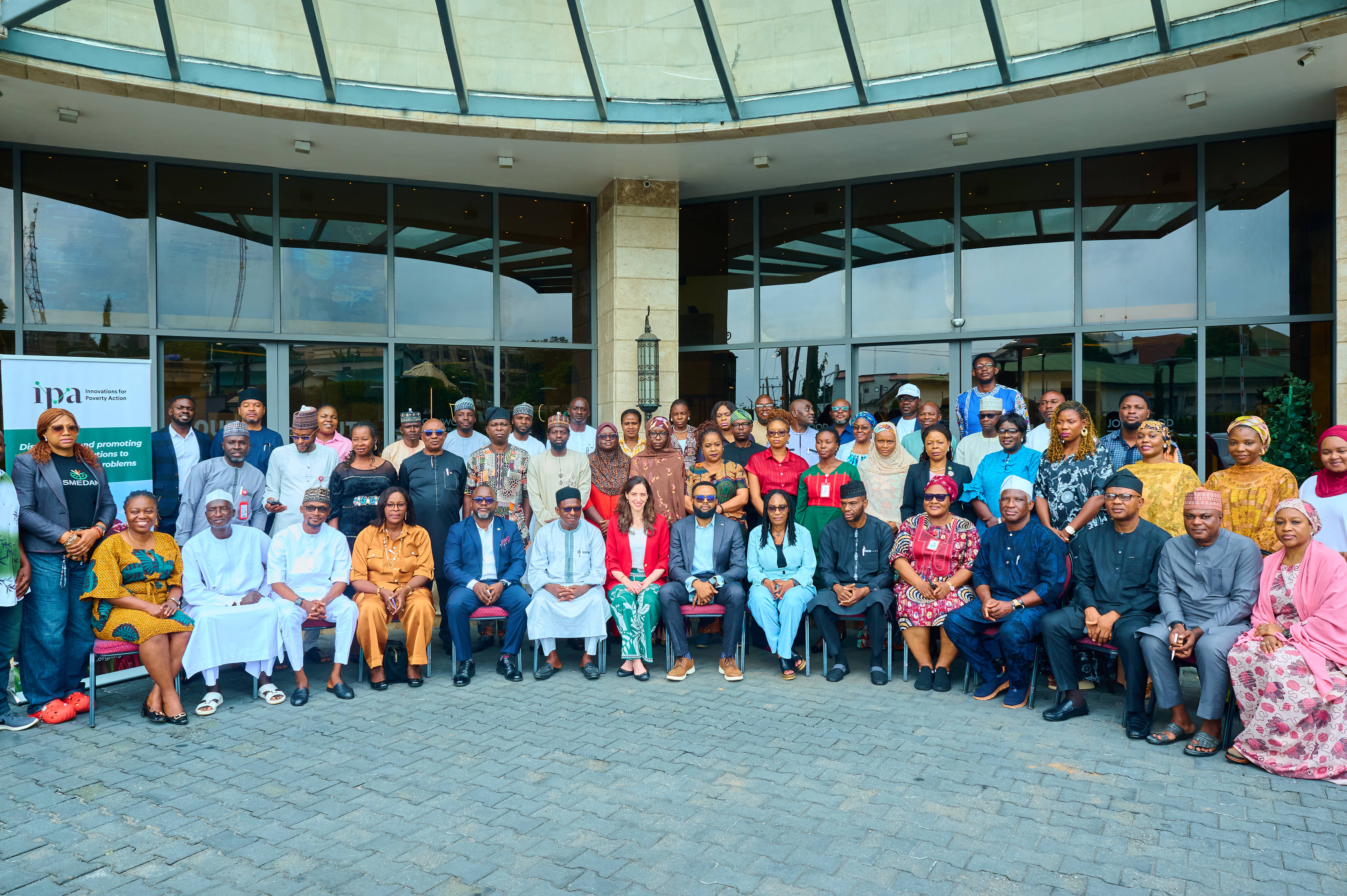 Group photo of attendees at the event