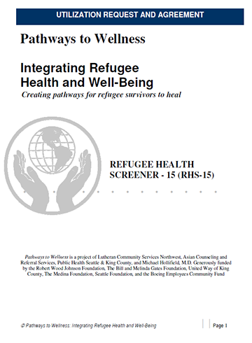 Thumbnail image of front cover page of PDF of this publication from Pathways to Wellness