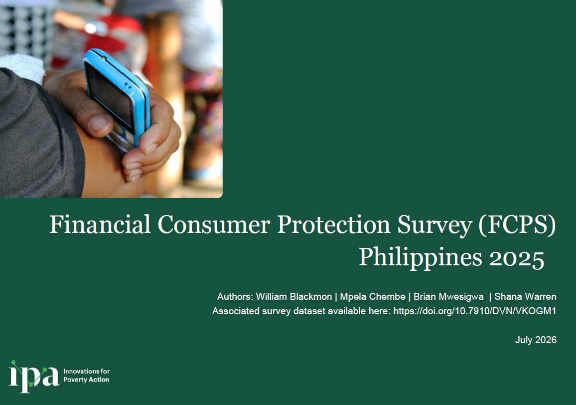 Thumbnail image of title slide of Philippines report slide deck