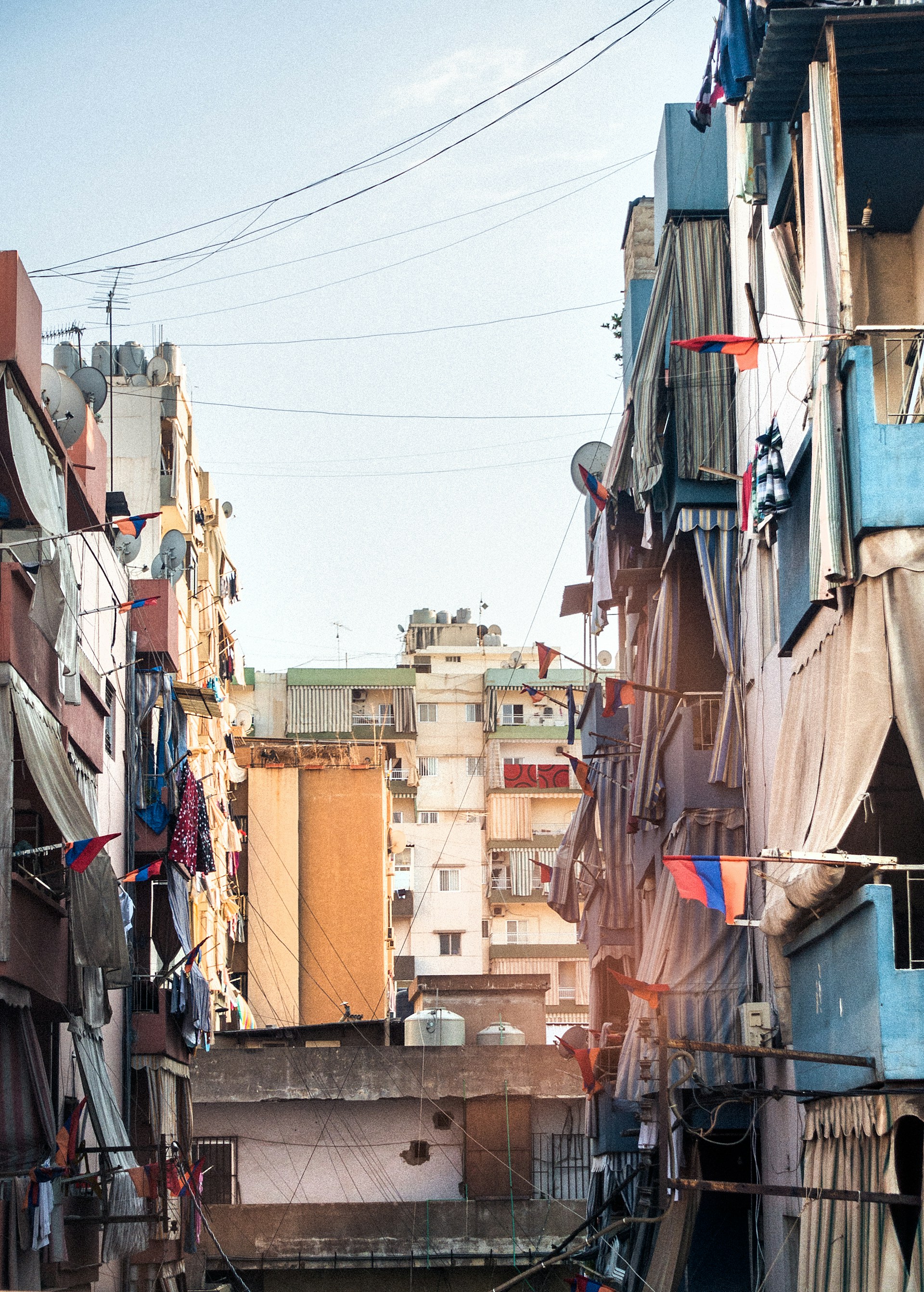 Buildings in Beirut, Lebanon © 2019 Michal Gadek