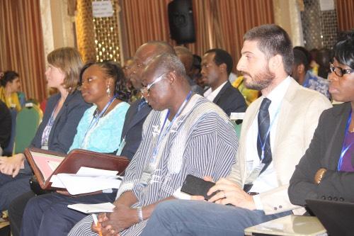 IPA staff in attendance at the financial inclusion and agriculture conference in Burkina Faso