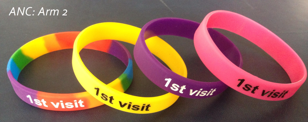 Bracelets from treatment arm 2 Bracelets from treatment arm 2