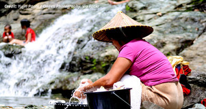 A woman washing her hands in the Philippines. Credit: Yujin Pante / Ongen Photography via Flickr