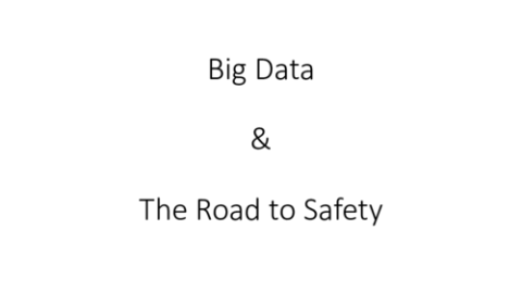 Big data and road safety