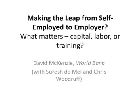 Making the Leap from Self-Employed to Employer?