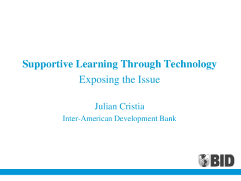 Supportive Learning Through Technology