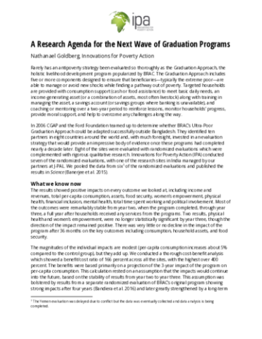 Download Graduation Research Agenda