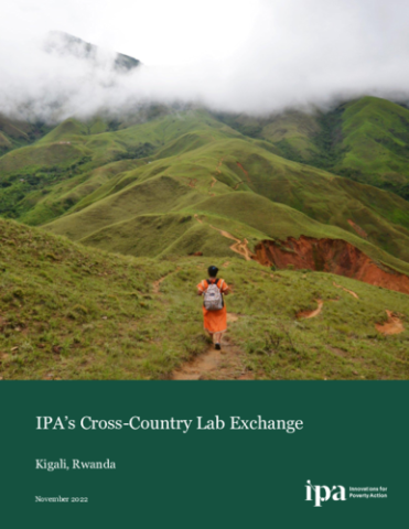 Rapport d'échange de laboratoires transnationaux de l'IPA