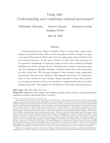 Working Paper