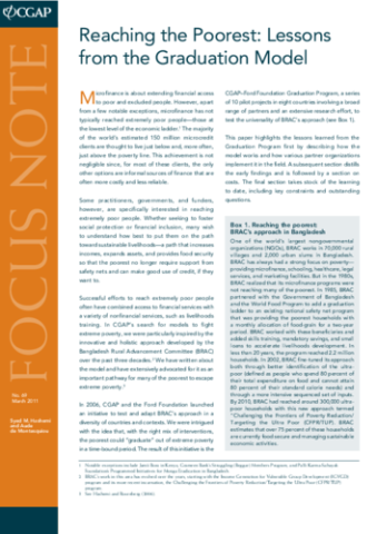 CGAP Focus Note