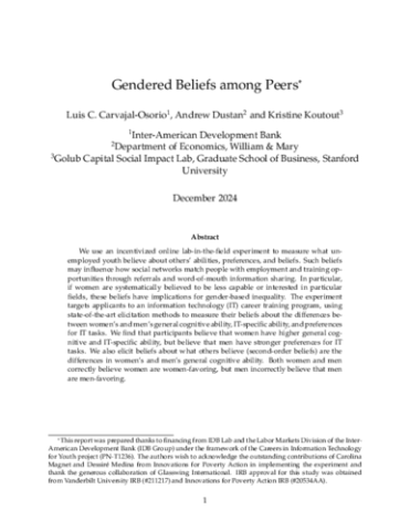 Working Paper
