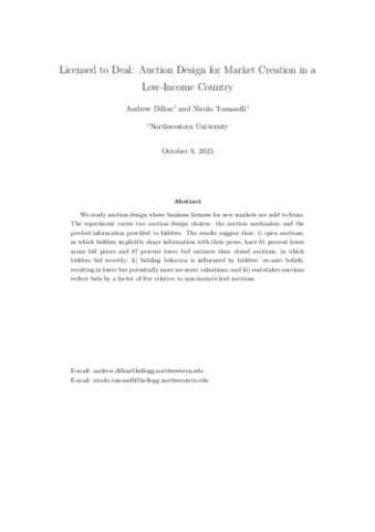 Academic Paper Auctions