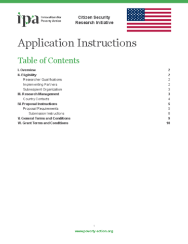 Application Instructions