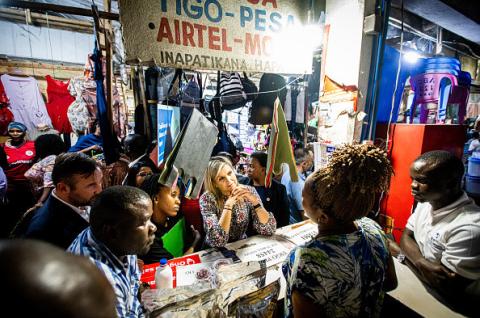 Queen Maxima Tanzania visit photo