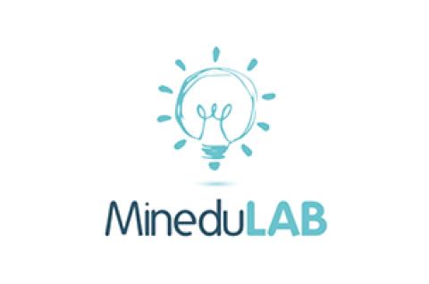 MineduLAB logo centered on white background