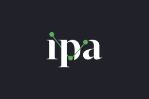 IPA Full-Color Logo on Black Background