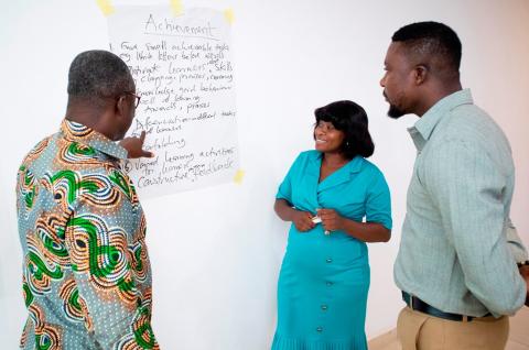 Teacher training in Ghana 