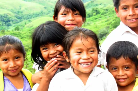 A photo of children in Panama. © 2018 IADB / Emma Näslund-Hadley