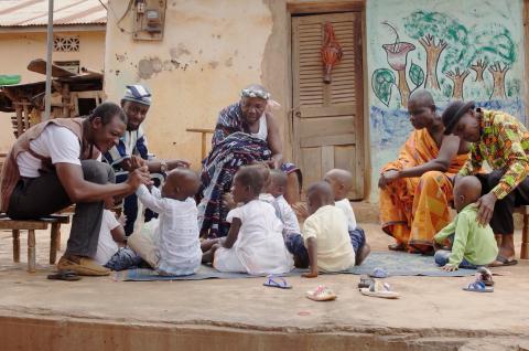 Male caregivers engage in responsive, nurturing care of young children in Côte d’Ivoire