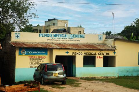 Local hospital with maternity care services in Mombasa, Kenya