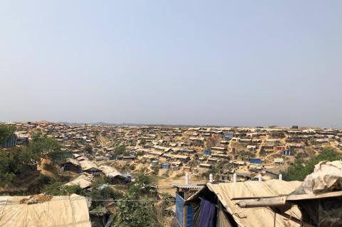 Refugee camp in Bangladesh