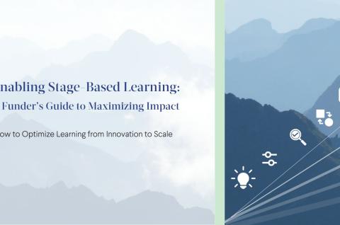 The front cover page of the Funder's Guide resized into a horizontal banner image