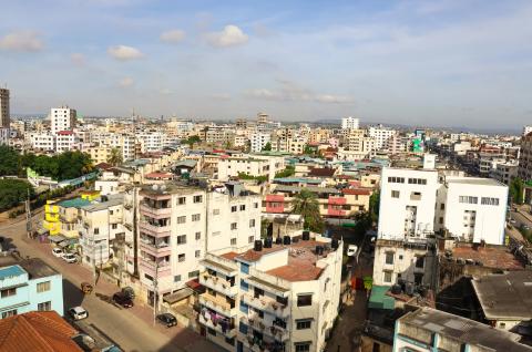 A view of Mombasa, Kenya