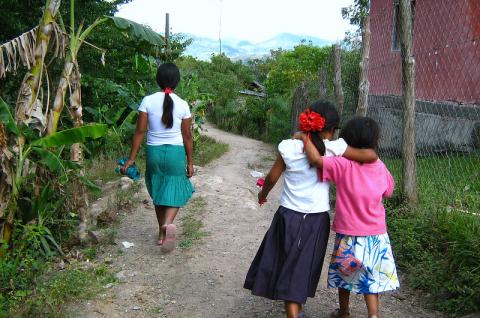 The main road in La Pintadas