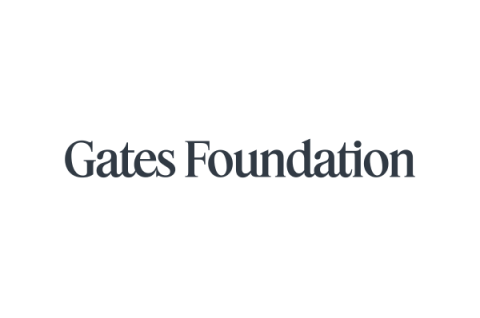 Gates Foundation logo on white background