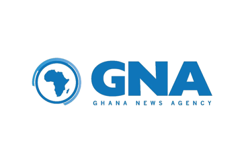 Ghana News Agency logo on white background