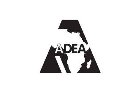 ADEA logo on white rectangular background