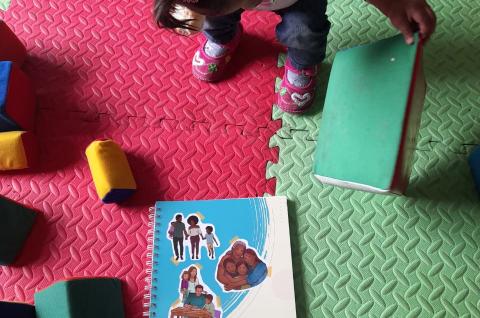 A child in the Apapacho program. © IPA