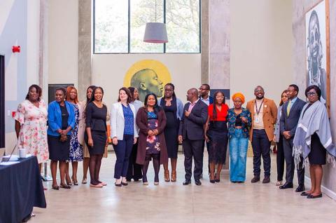 Group photo of event attendees