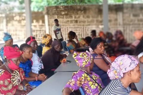 A group of women in Sierra Leone interviewed during the research process. Photo: United Nations Capital Development Fund (UNCDF)