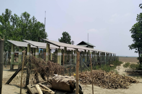 Solar panels in Myanmar