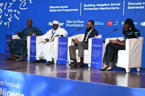 IPA's Henry Chukwu presenting in a panel at the event