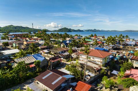 A village in Mindanao